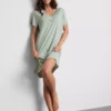 Relaxed modal-rich sleep tee