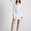 Relaxed printed boyfriend nightshirt
