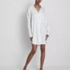 Relaxed printed boyfriend nightshirt