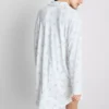 Relaxed printed boyfriend nightshirt