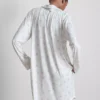 Relaxed printed boyfriend nightshirt
