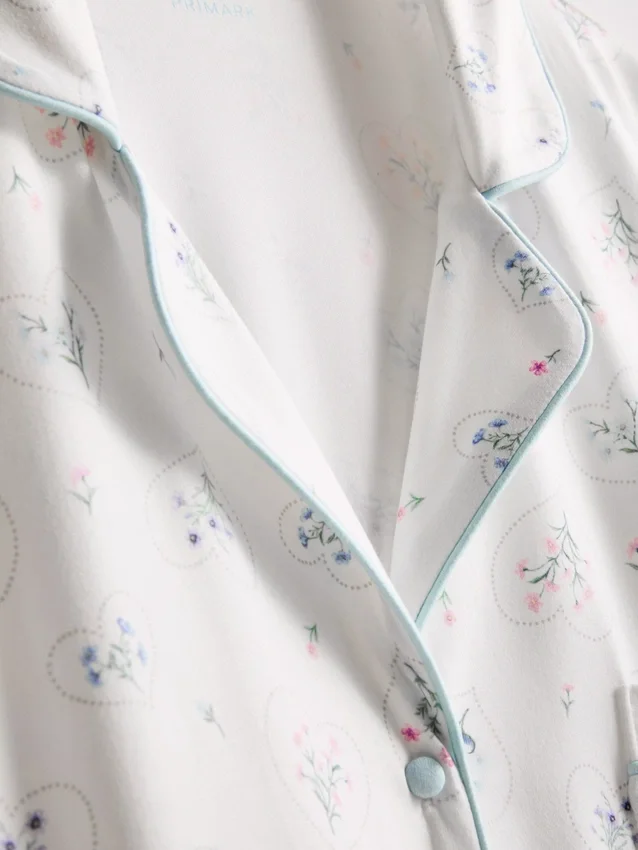 Relaxed printed boyfriend nightshirt