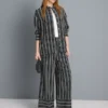 Relaxed striped shirt