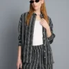 Relaxed striped shirt