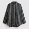 Relaxed striped shirt
