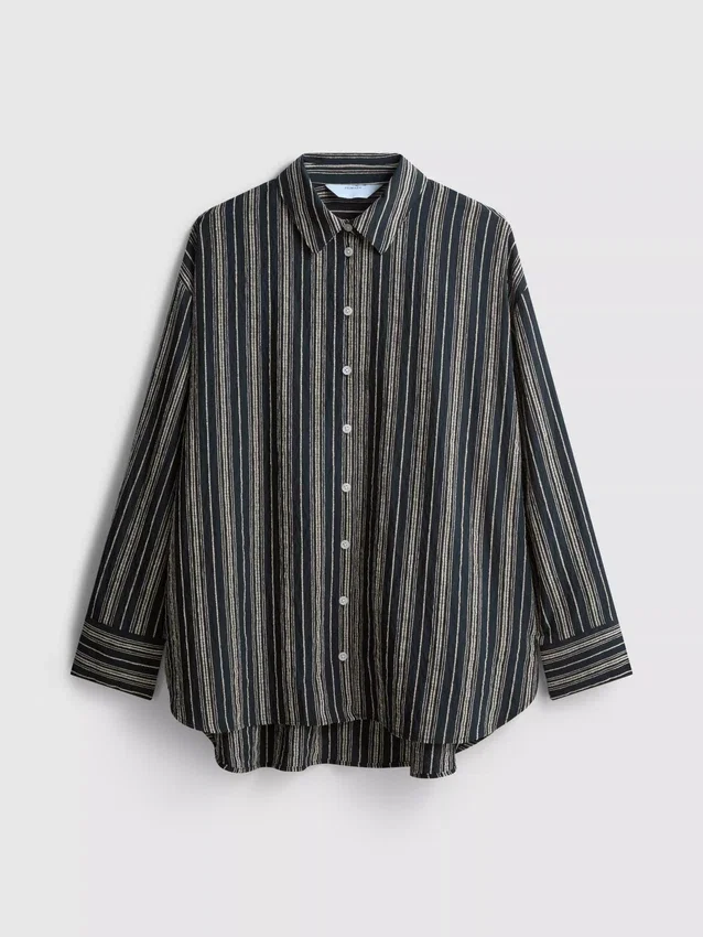 Relaxed striped shirt