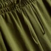 Relaxed textured bermuda shorts
