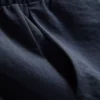 Relaxed textured bermuda shorts