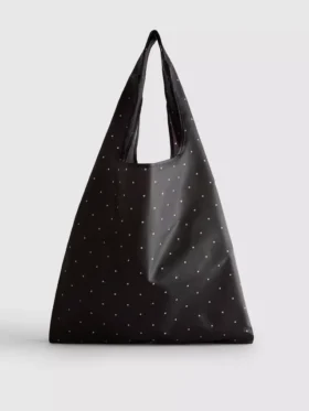 Reusable foldaway tote bag