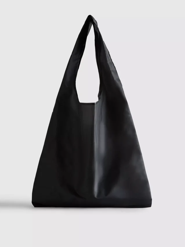 Reusable foldaway tote bag
