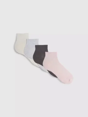 Ribbed ankle socks