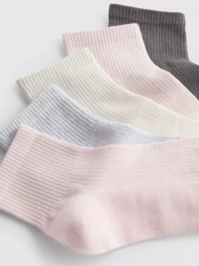 Ribbed ankle socks