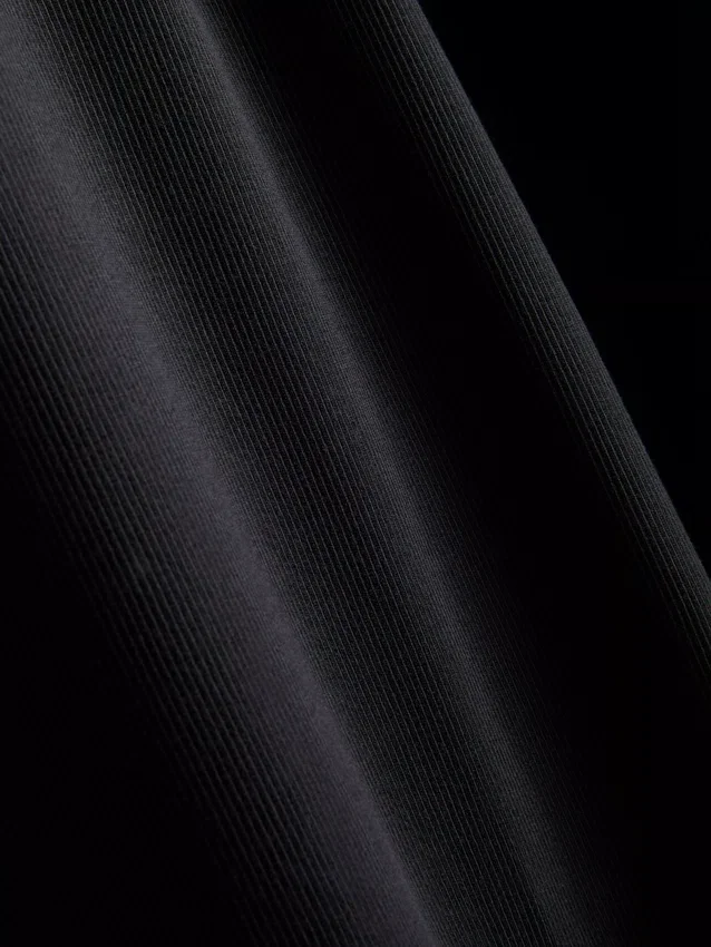 Ribbed built-in-bra midi dress