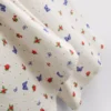 Ribbed butterfly pajama bottoms