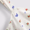 Ribbed butterfly pajama cami