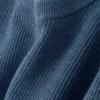 Ribbed crew neck sweater