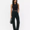 Ribbed racer back tank