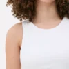 Ribbed racer back tank
