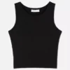 Ribbed racer back tank