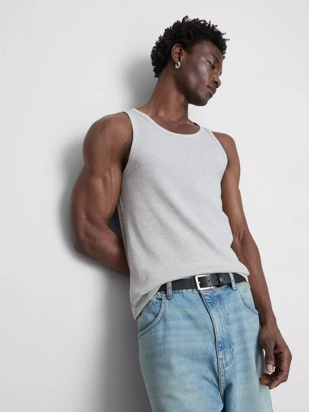 Ribbed tank top