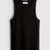 Ribbed tank top