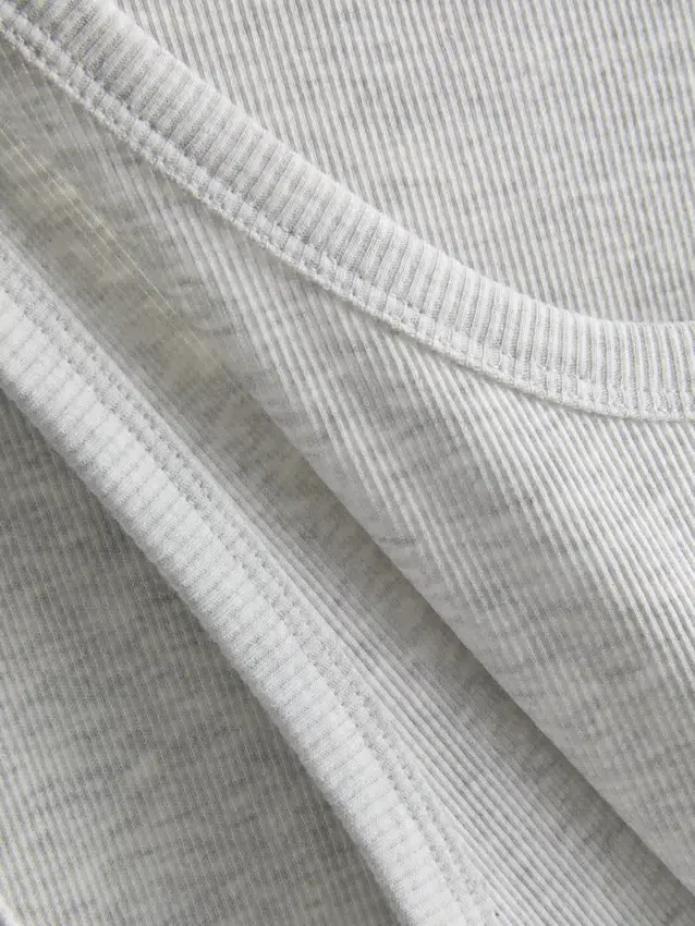Ribbed tank top