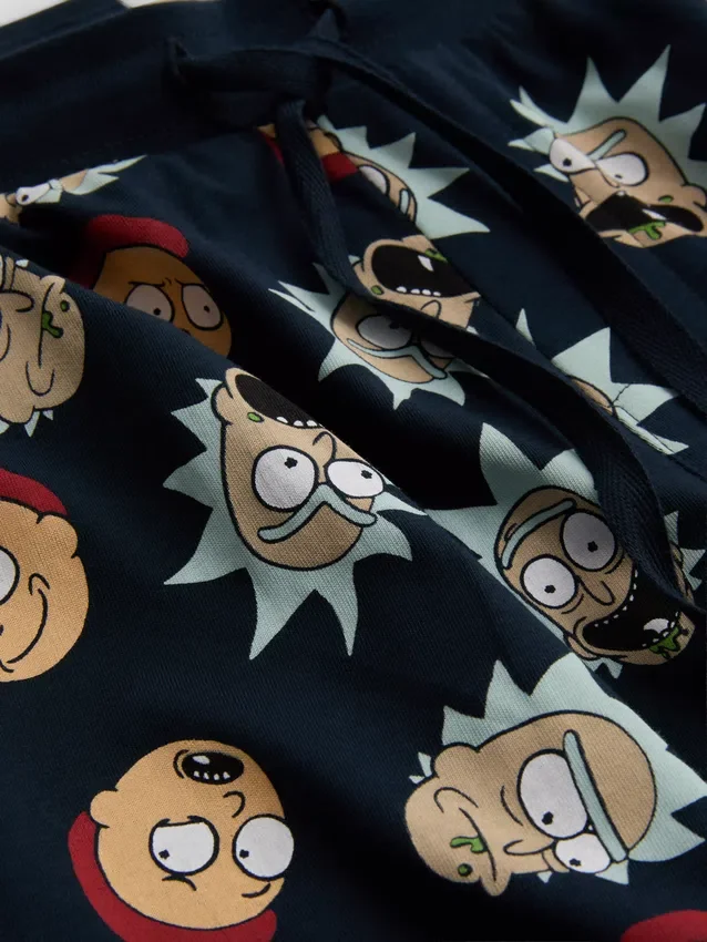 Rick and morty pajama set