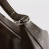 Ring detail slouch shoulder bag