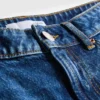 Ripped denim shorts