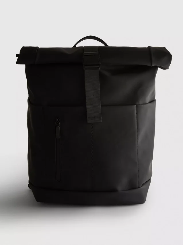 Roll top backpack