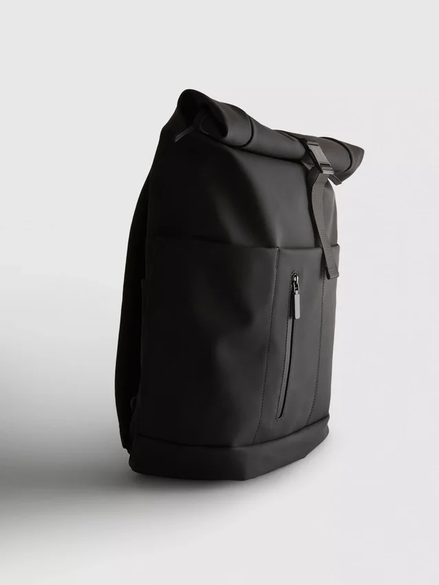 Roll top backpack