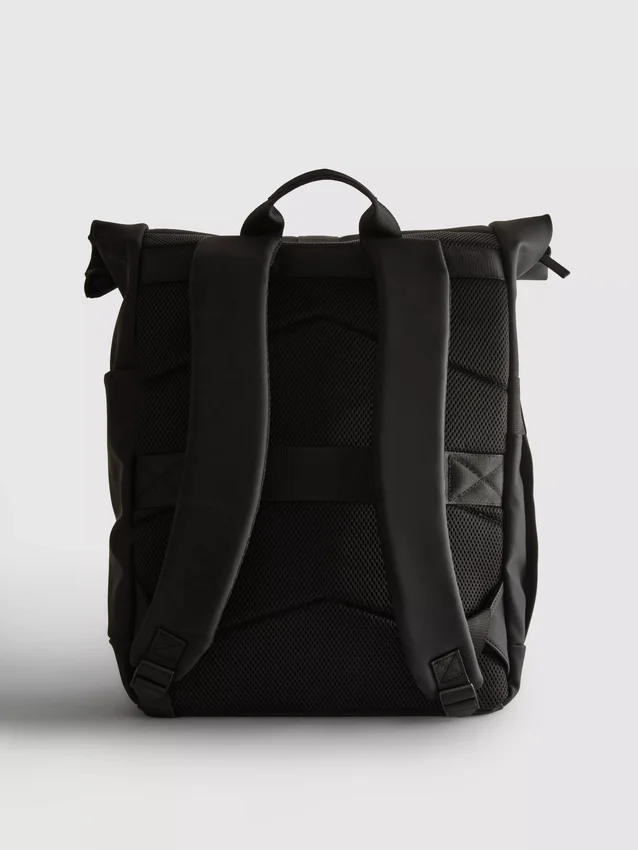 Roll top backpack