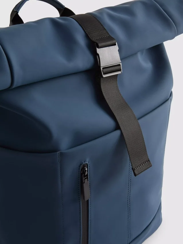 Roll top backpack
