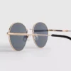 Round metal sunglasses
