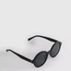 Round tinted sunglasses