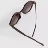 Round tinted sunglasses
