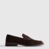 Ruched loafers