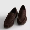 Ruched loafers