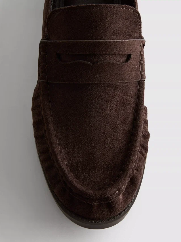 Ruched loafers