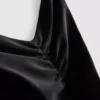 Ruched thong bikini bottoms