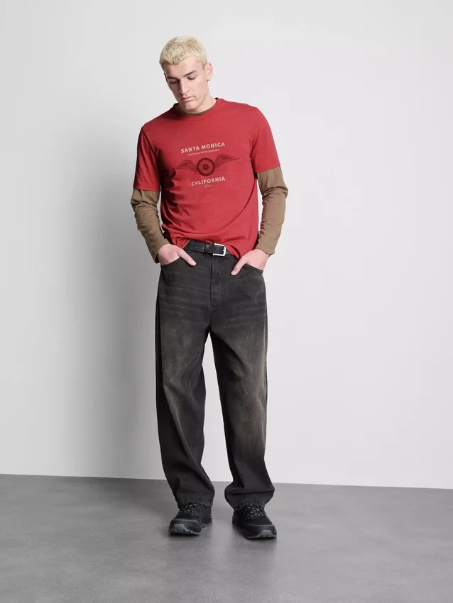 Santa monica short sleeve t-shirt
