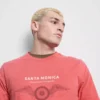 Santa monica short sleeve t-shirt