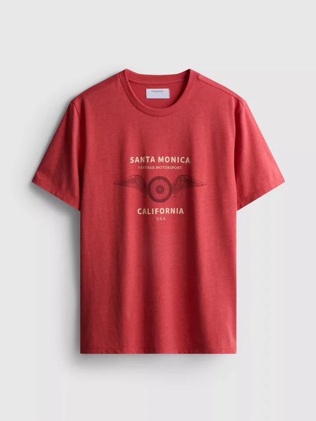 Santa monica short sleeve t-shirt