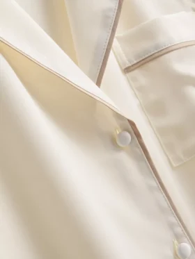 Satin boyfriend pajamas