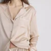 Satin boyfriend pajamas