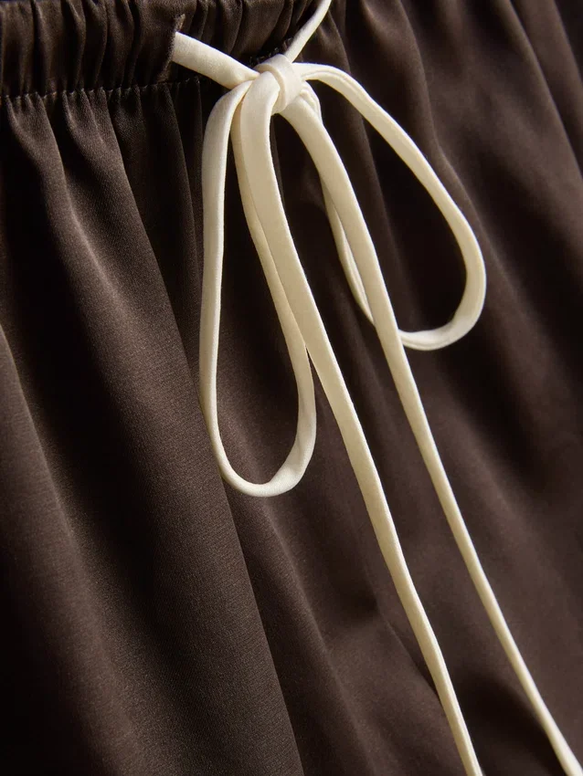 Satin boyfriend pajamas