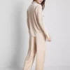Satin boyfriend pajamas
