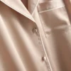 Satin boyfriend pajamas