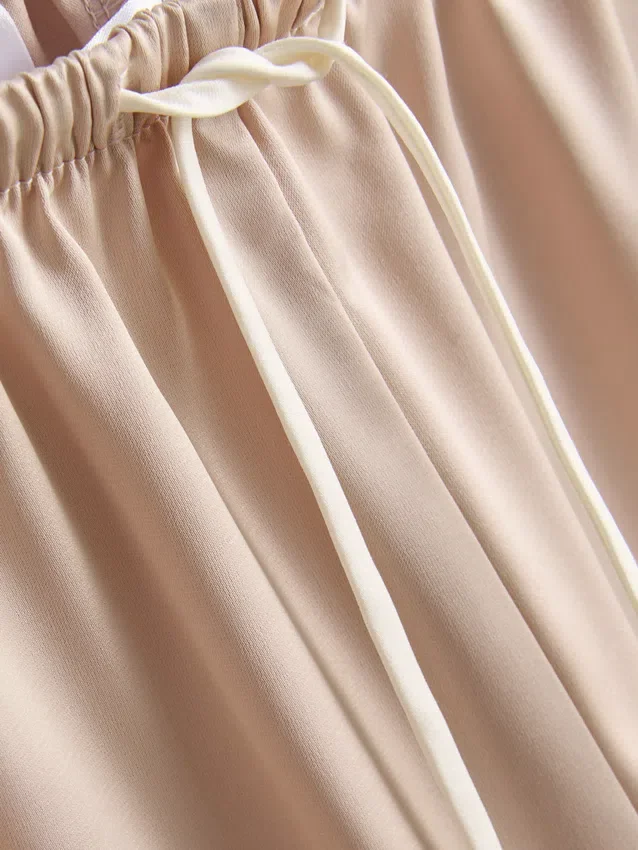 Satin boyfriend pajamas