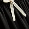 Satin piped boyfriend pajama set